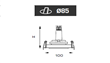 Aster C 2.0 empotrable Par16